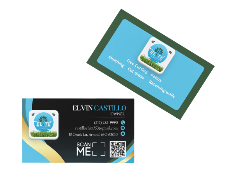 Elite Tree and Landscaping Bs card Elite Tree and Landscaping Bs card
